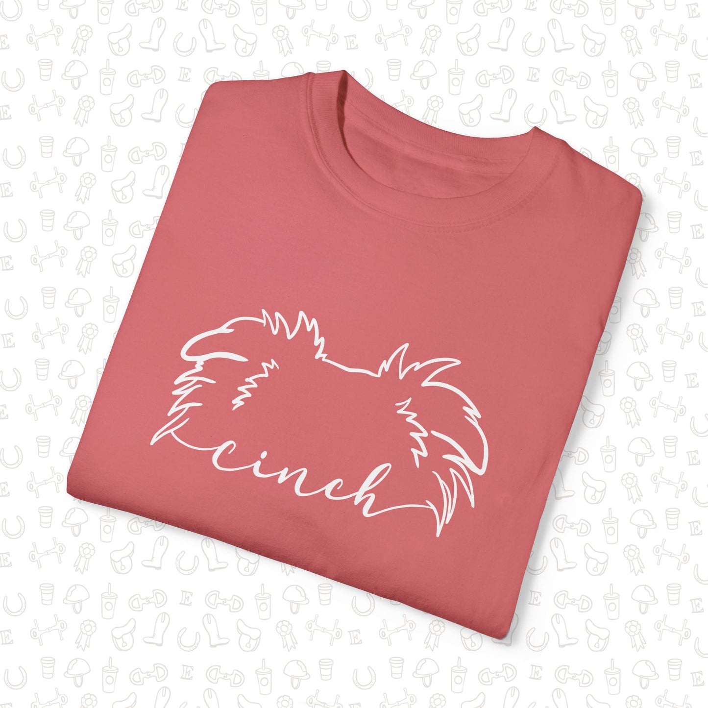 Dog Ear Line Art Comfort Colors Tee