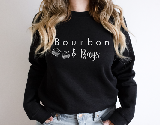 Perfect Pairings Crewneck - Bourbon and Bays