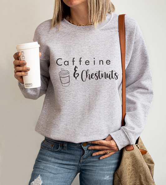 Perfect Pairings Crewneck - Caffeine and Chestnuts