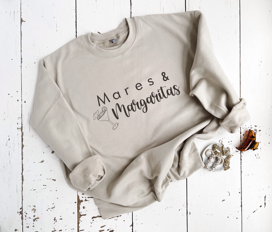 Perfect Pairings Crewneck - Mares and Margaritas