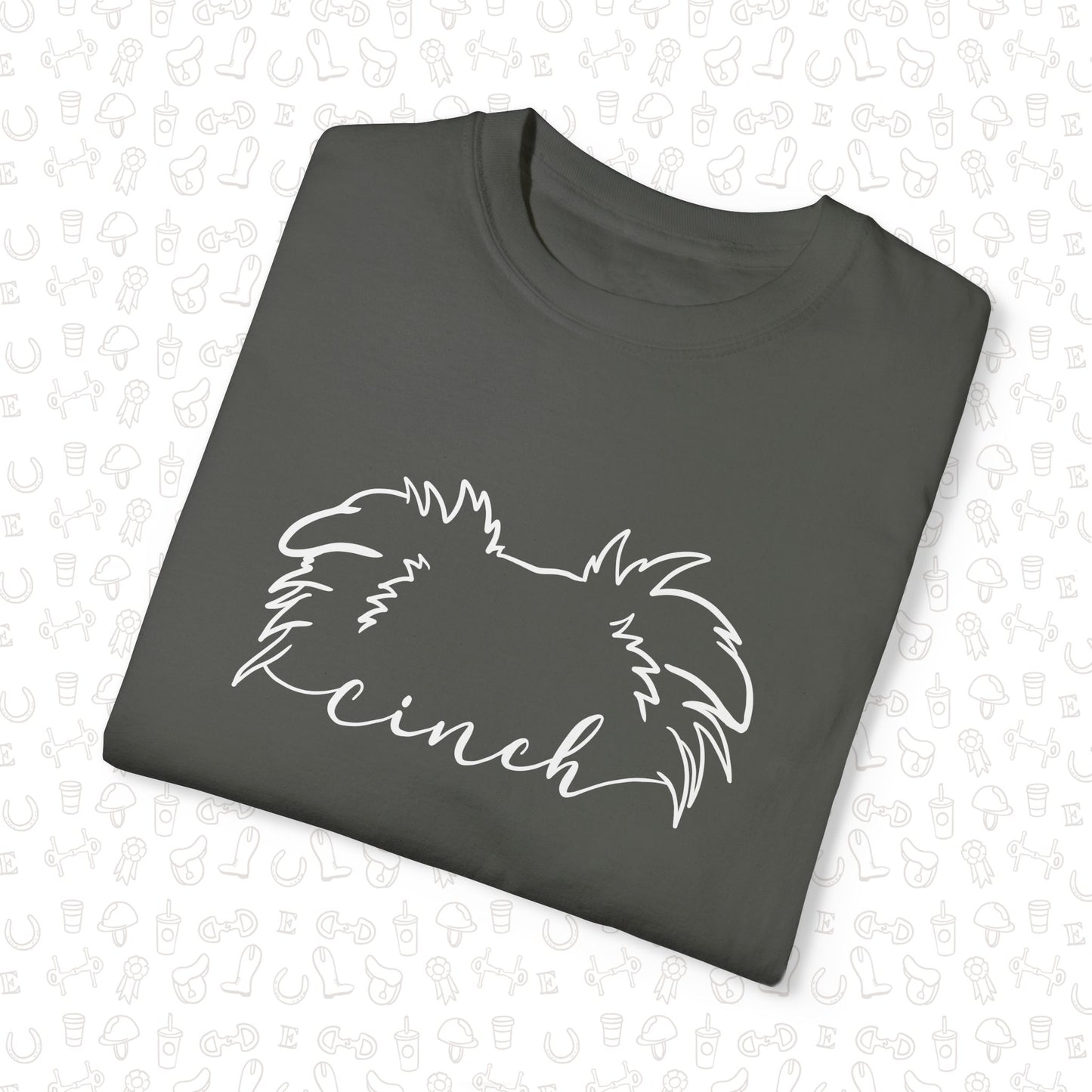 Dog Ear Line Art Comfort Colors Tee