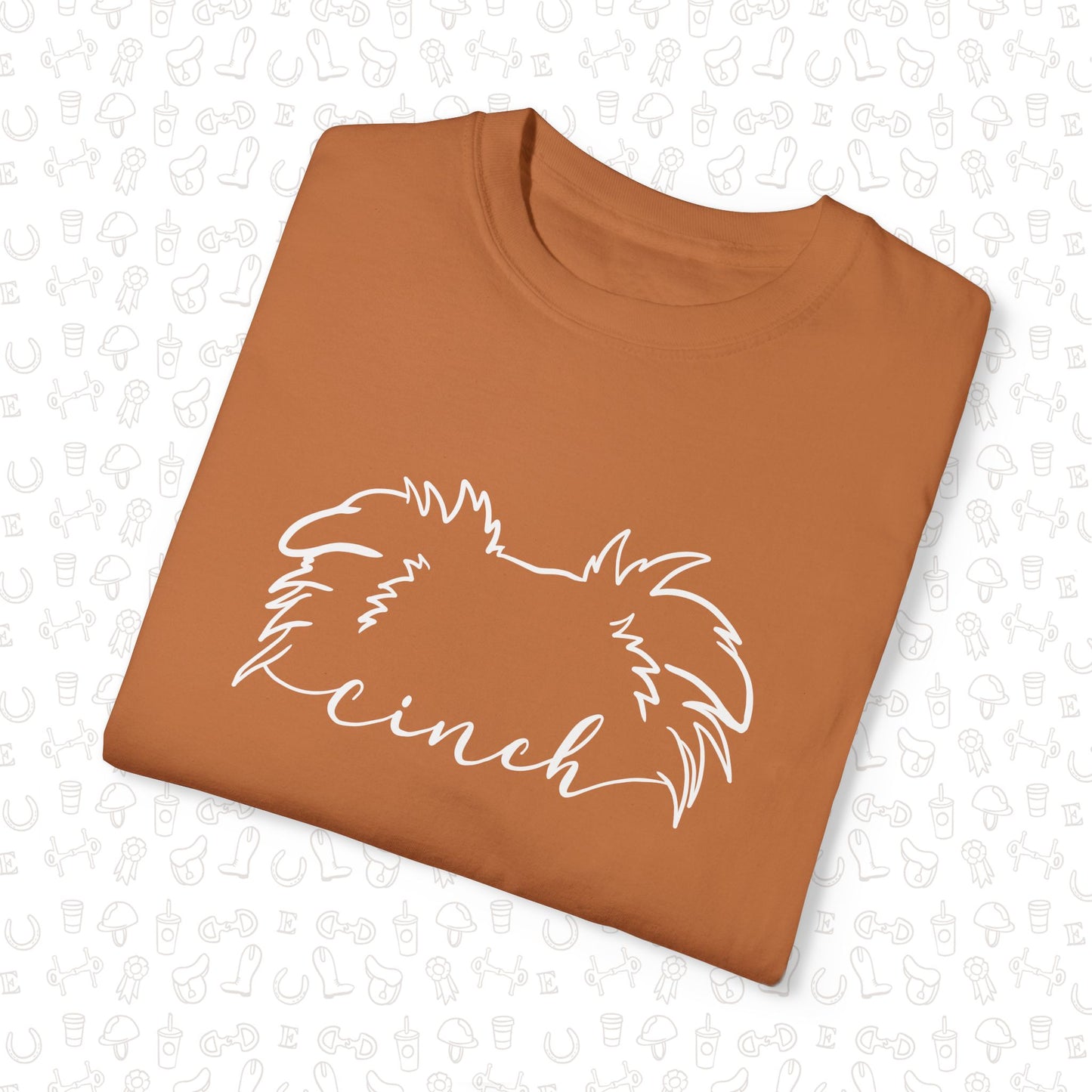 Dog Ear Line Art Comfort Colors Tee
