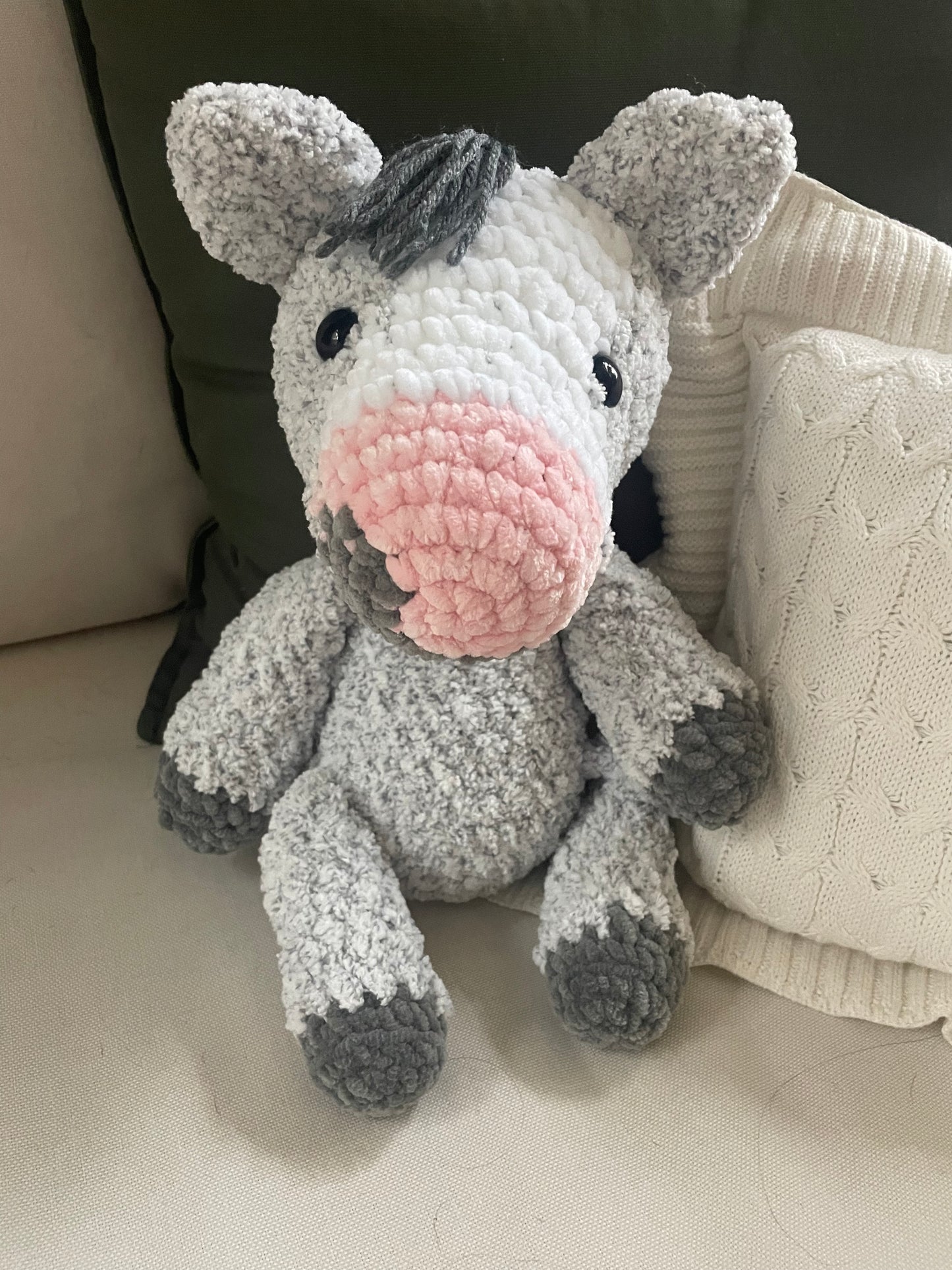 Customized Crochet Plush Pony