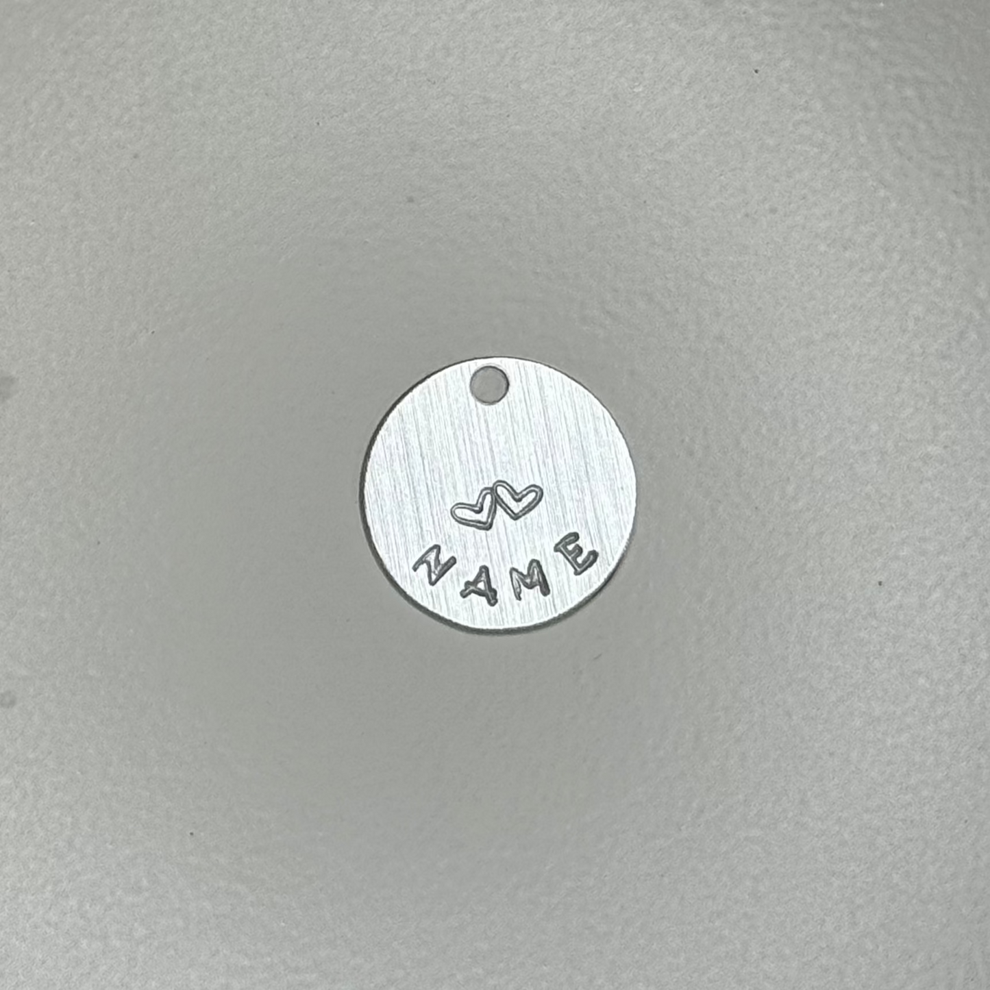 Plain Hand Stamped Bridle & Accessory Tag