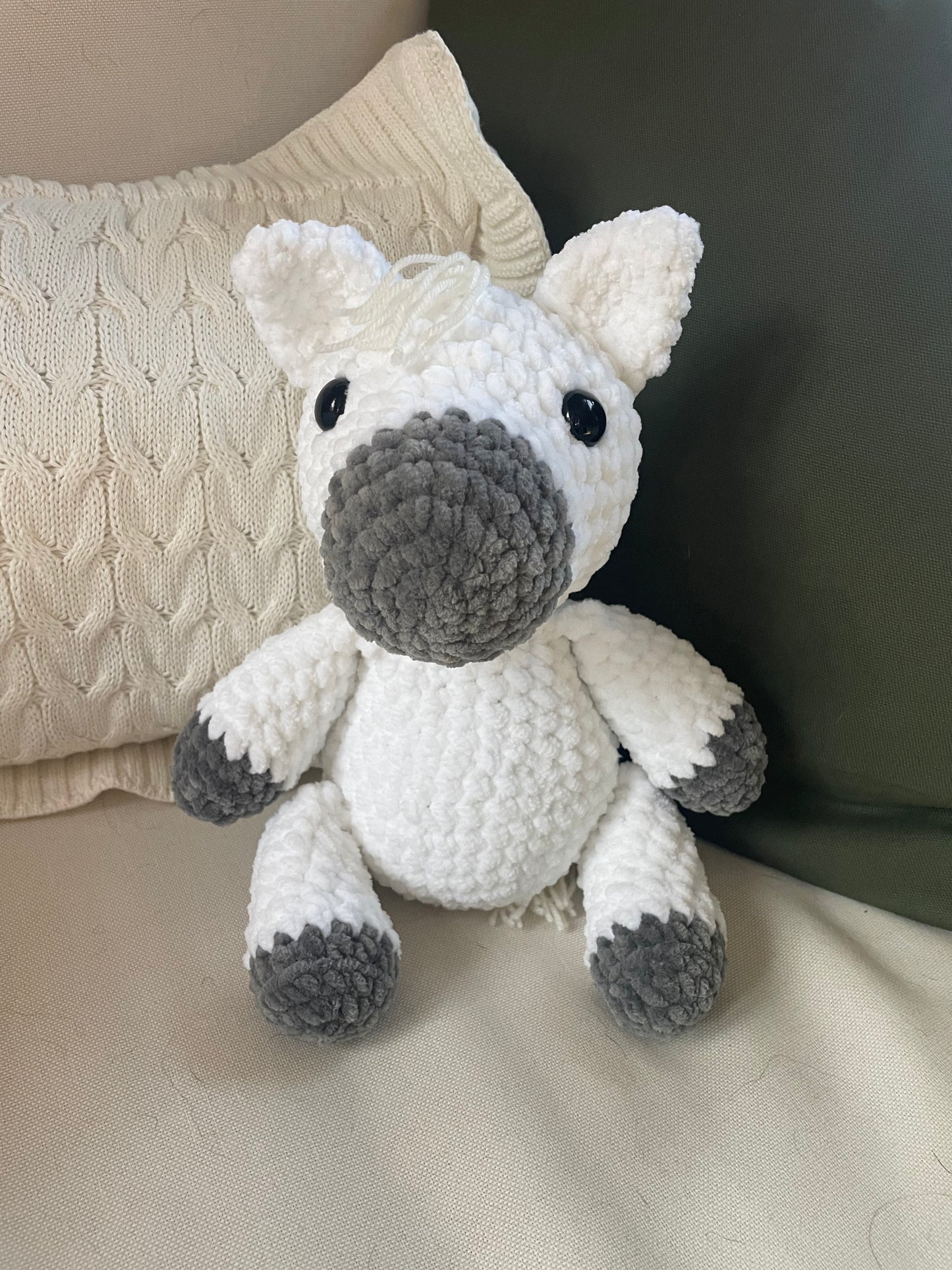 Customized Crochet Plush Pony