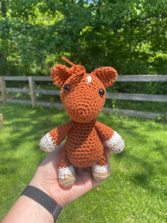 Customized Crochet Pocket Pony