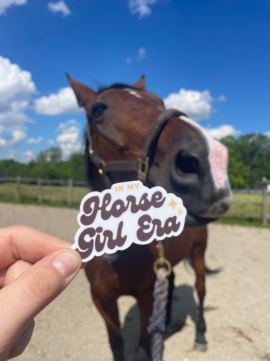 Horse Girl Era Sticker
