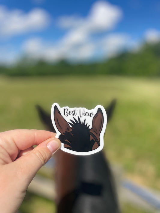 Between the Ears Sticker