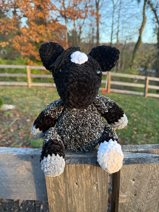 Customized Crochet Plush Pony