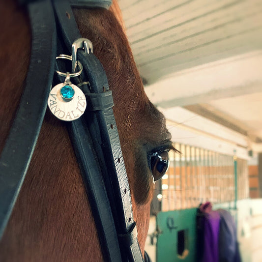 Hand Stamped Bridle & Accessory Tag
