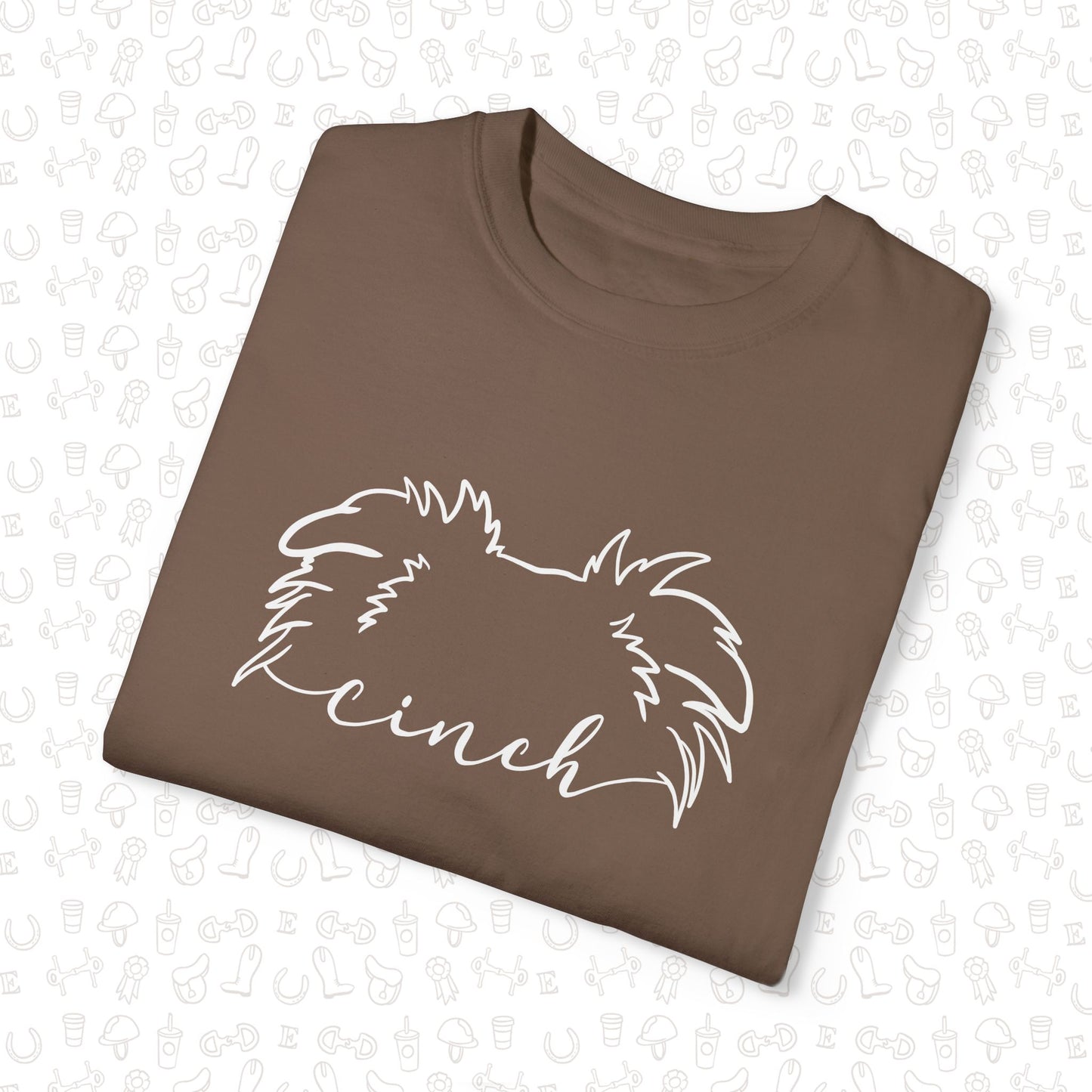Dog Ear Line Art Comfort Colors Tee
