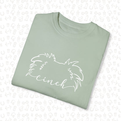 Dog Ear Line Art Comfort Colors Tee