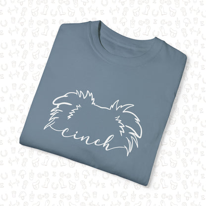 Dog Ear Line Art Comfort Colors Tee