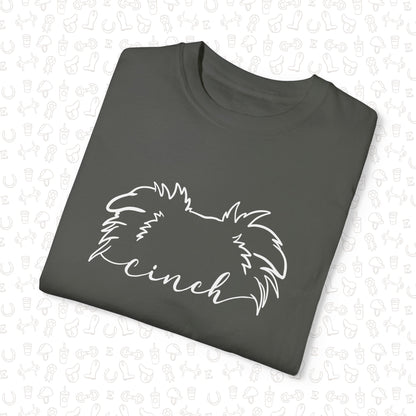 Dog Ear Line Art Comfort Colors Tee
