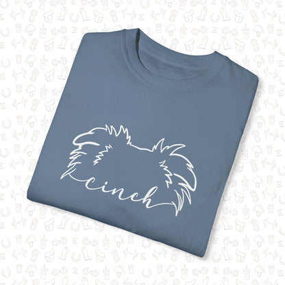 Dog Ear Line Art Comfort Colors Tee