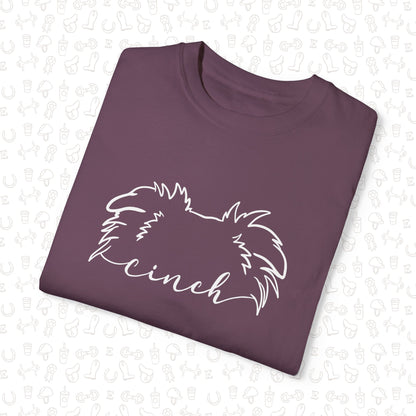 Dog Ear Line Art Comfort Colors Tee