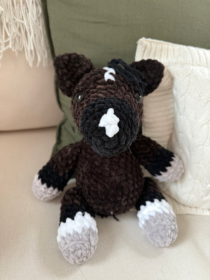 Customized Crochet Plush Pony