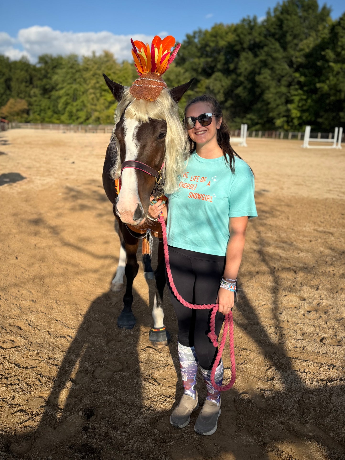 LIMITED EDITION "The Life of a (Horse) Show Girl" Boxy Comfort Colors Tee