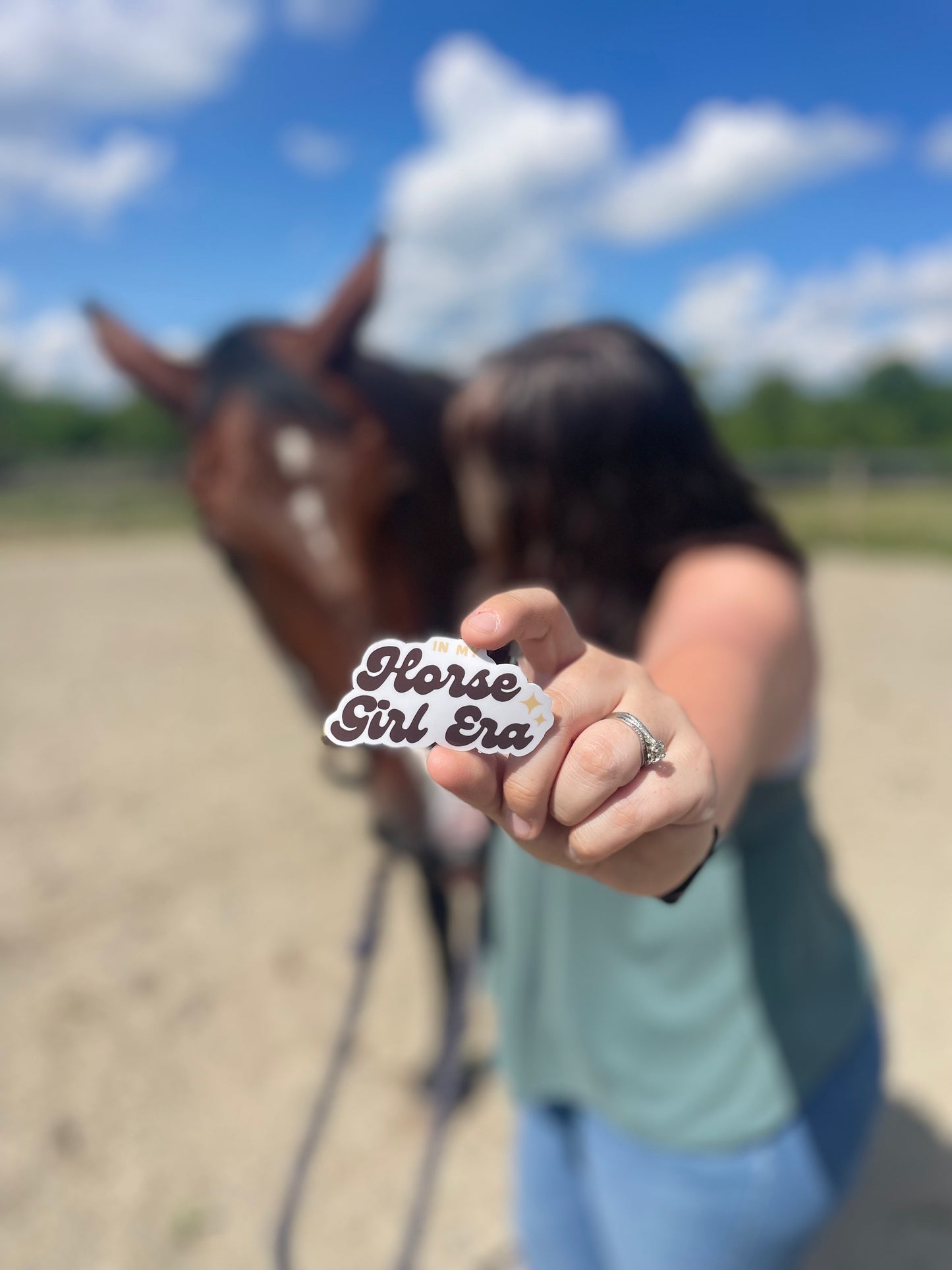 Horse Girl Era Sticker
